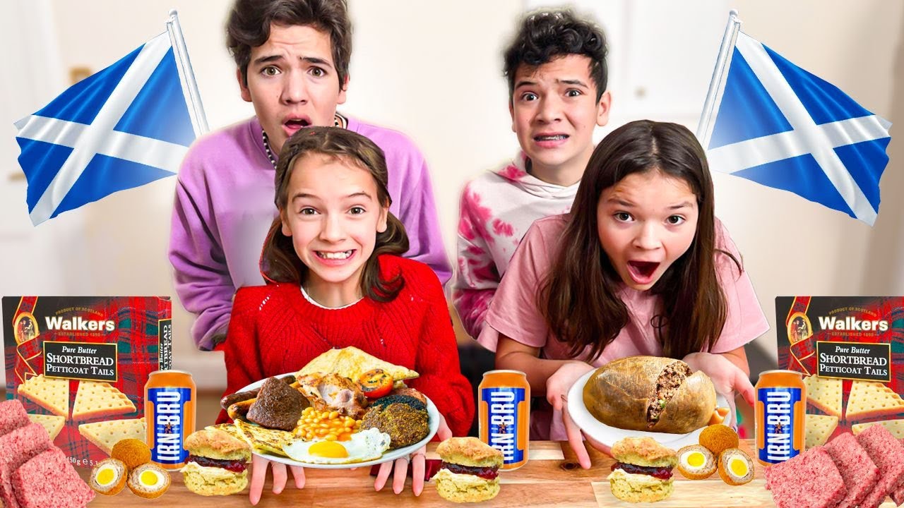 Last to stop eating Scottish treats