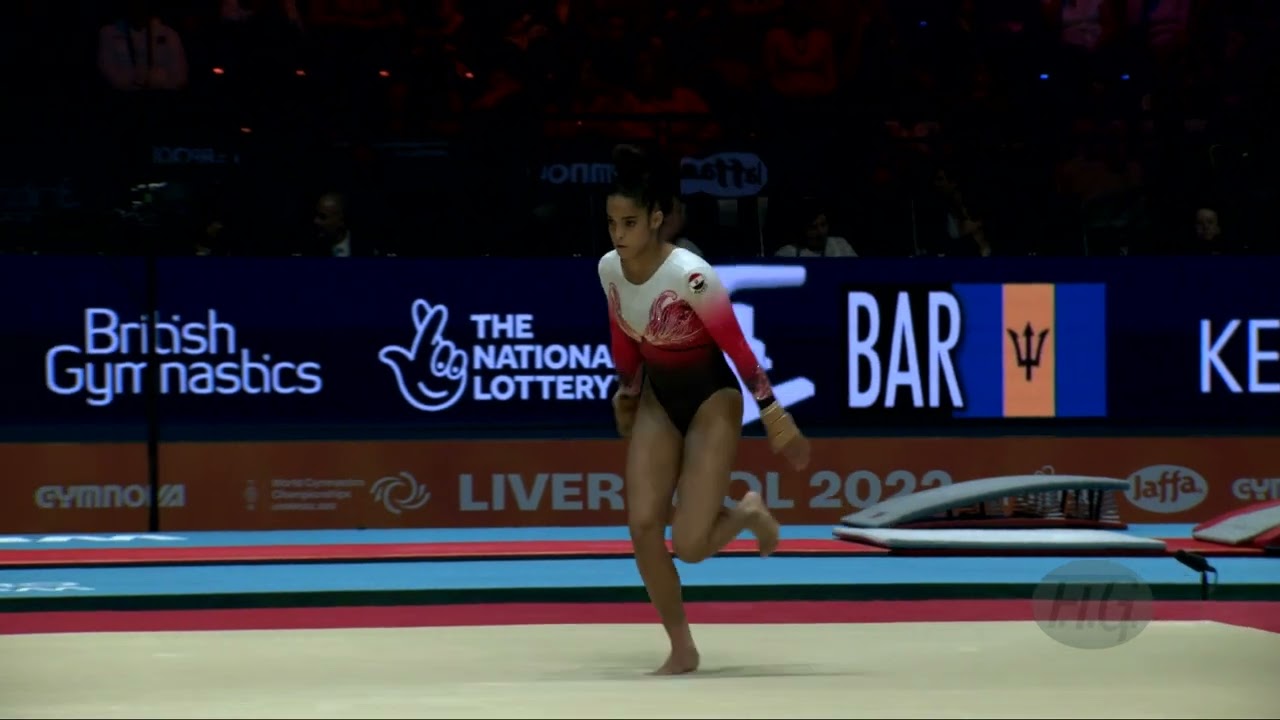 ABOELHASAN Jana (EGY) - 2022 Artistic Worlds, Liverpool (GBR) - Qualifications Floor Exercise