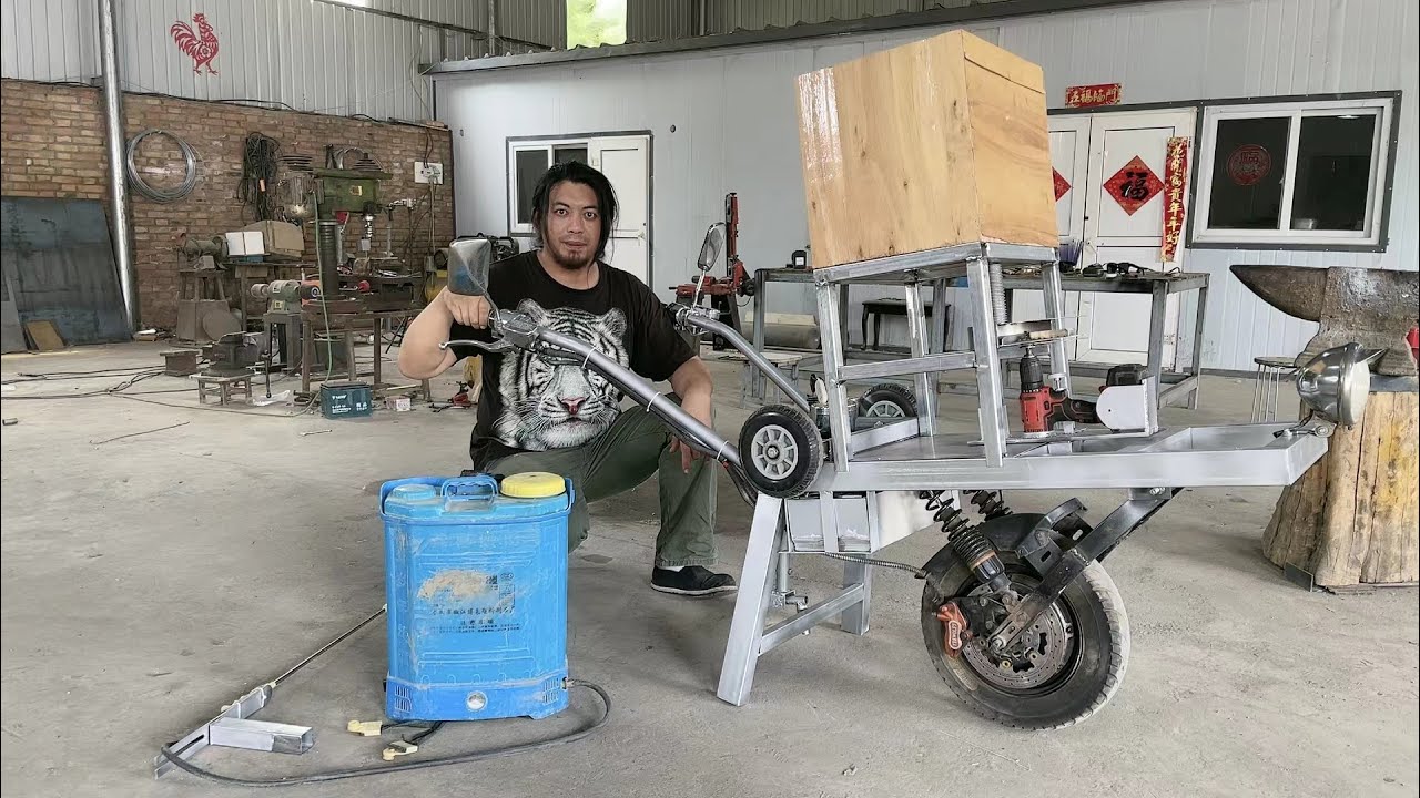 ENG)自製多功能農用電動小推車 DIY Multifunctional Trolley for Farming【手工耿Handy Geng】