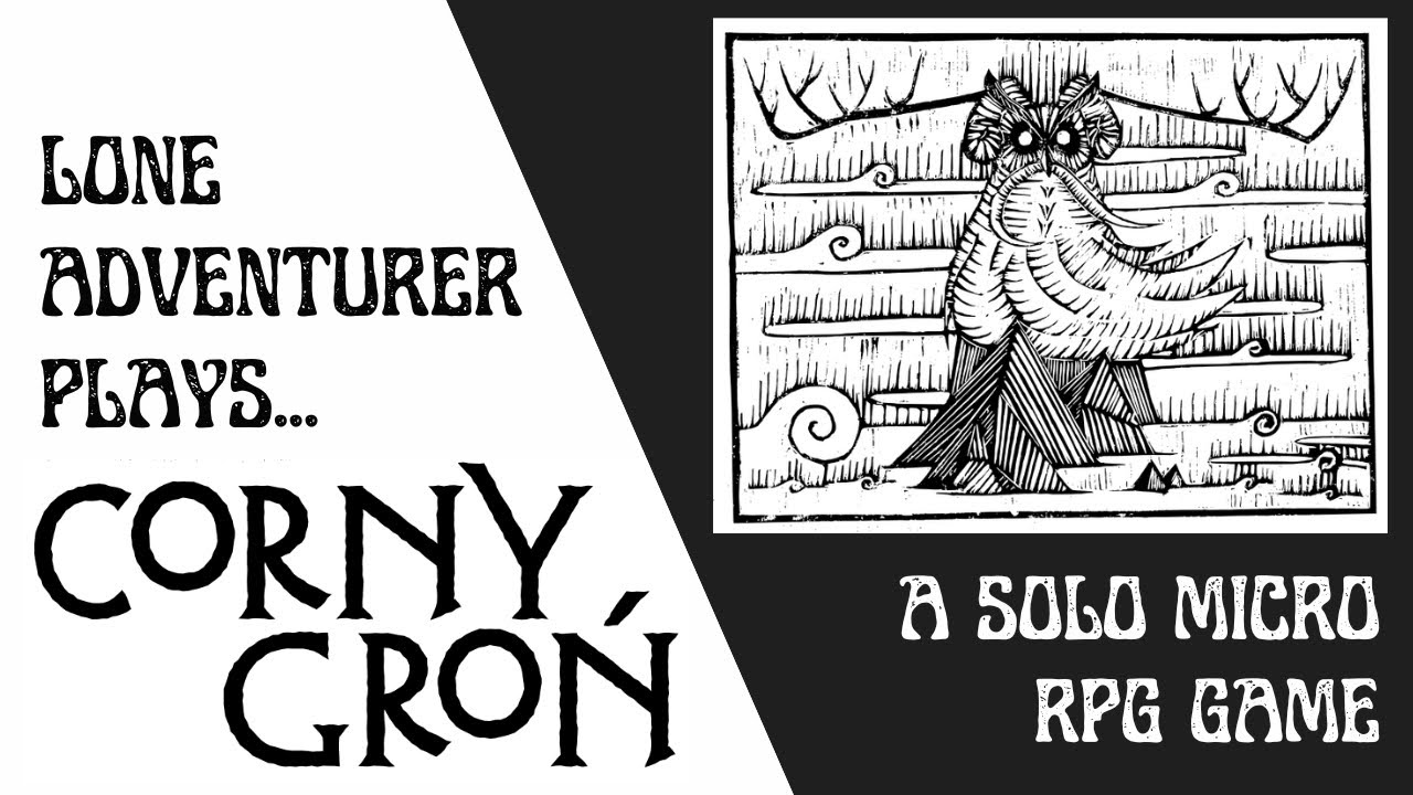 Corny Gron | Микро-RPG для одного игрока | Прохождение