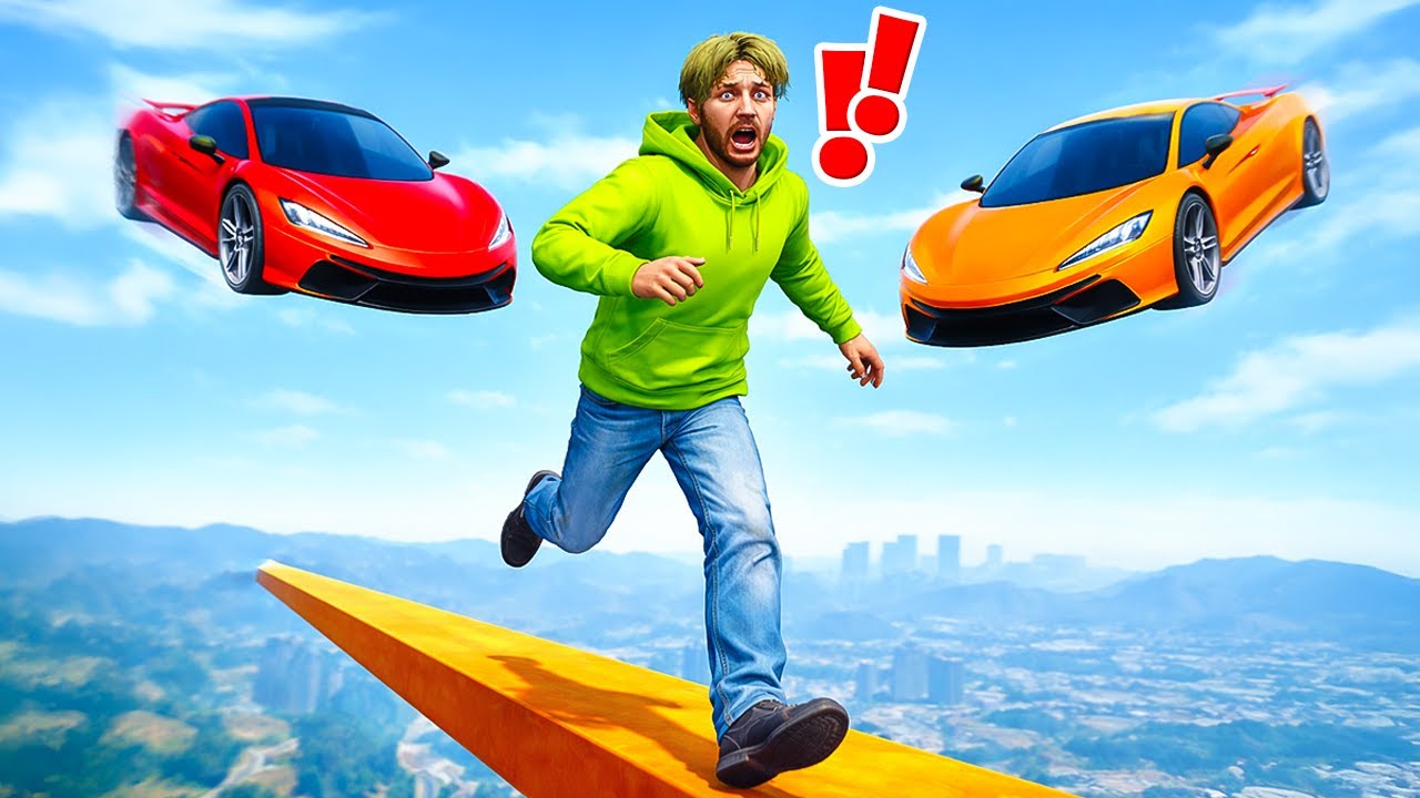 AUTOS Vs RUNNERS In GTA!🏃🚗