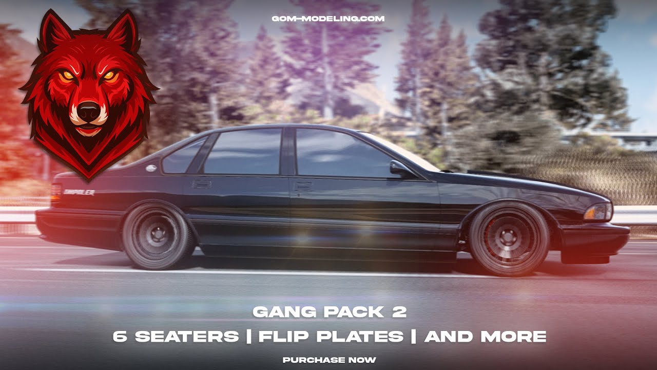 Lore-Friendly Gang Pack 2 Showcase - FiveM Gang Cars - GTA 5 FiveM | gom-modeling.com