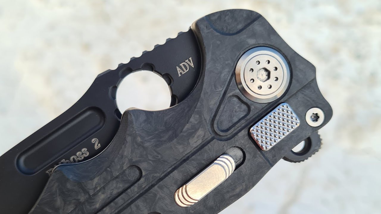 Нож PITBOSS 2 Andre de Villiers. Бомбический космос