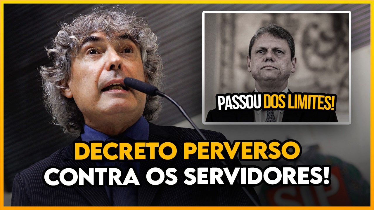 Tarcísio acaba com cargos de AOE e de enfermeiros do Iamspe!