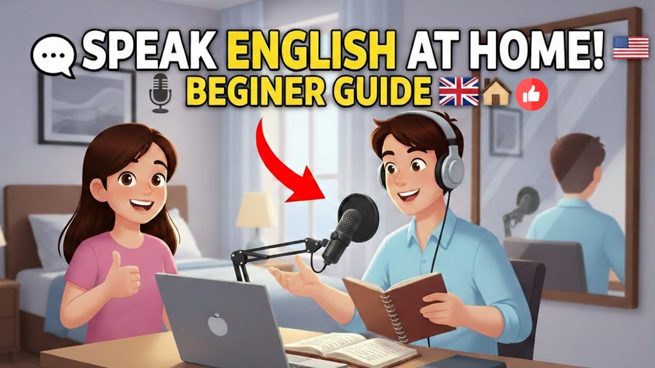 How to Improve English Speaking at Home | Learn English With Real Conversation