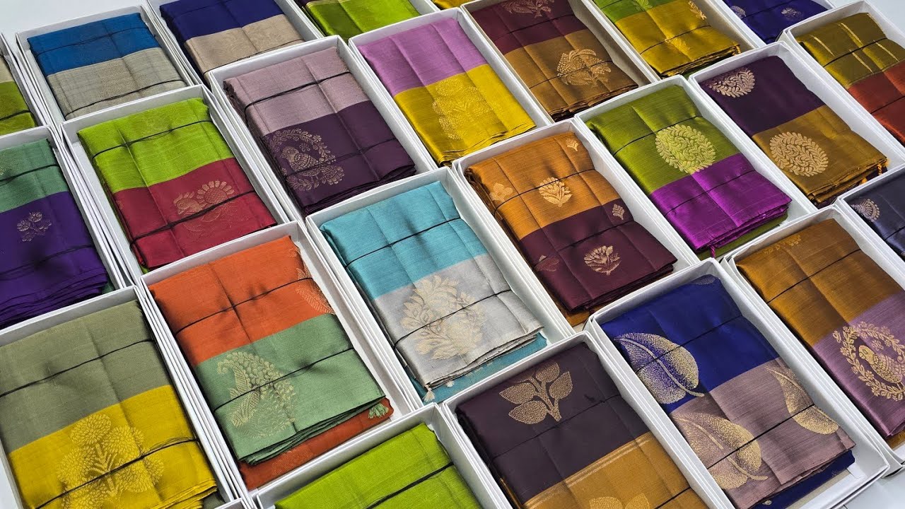 Ramzan Discount Sale || Contrast Border Soft Silk Sarees || Coimbatore Silk Sarees Manufacturer 