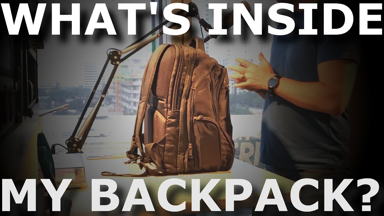 What's in my backpack/EDC?