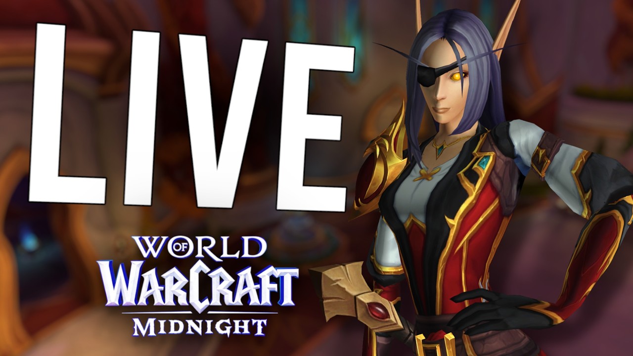 MIDNIGHT SEASON 1 IS HERE! GEARING THROUGH RAIDS, DELVES, PVP! - World of Warcraft (Livestream)