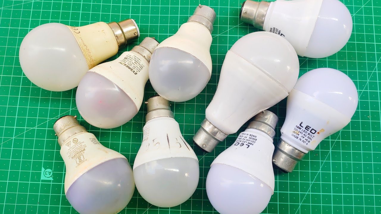 Awesome use of old LED bulbs