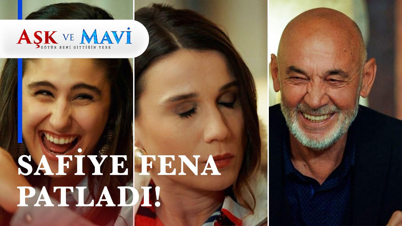 Sofradakiler Safo'yle fena dalga geçiyor - Aşk ve Mavi 66. Bölüm