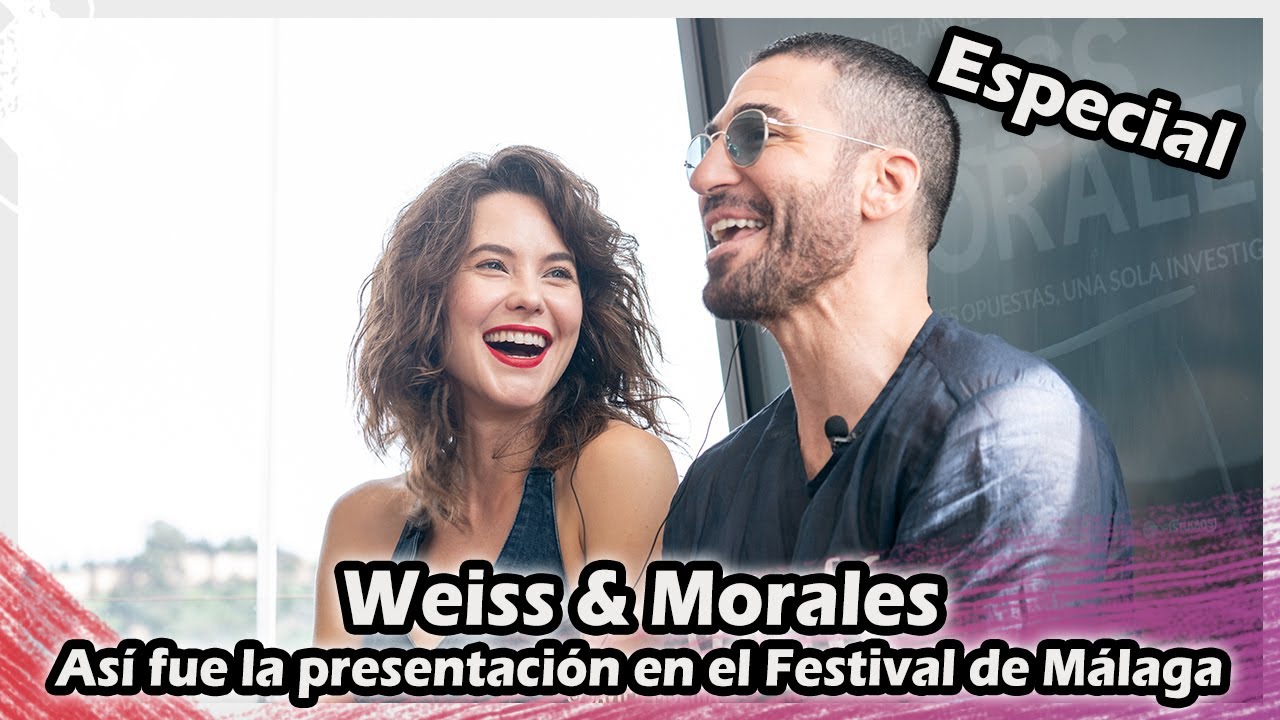 Weiss y Morales : Así fue la presentación en el Festival de Málaga con Miguel Ángel Silvestre