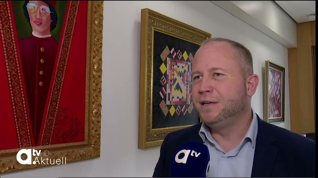 Staatsminister Dr. Fabian Mehring, MdL / 23.02.2026 / a.tv - Hochwasserschutz im Landkreis Augsburg