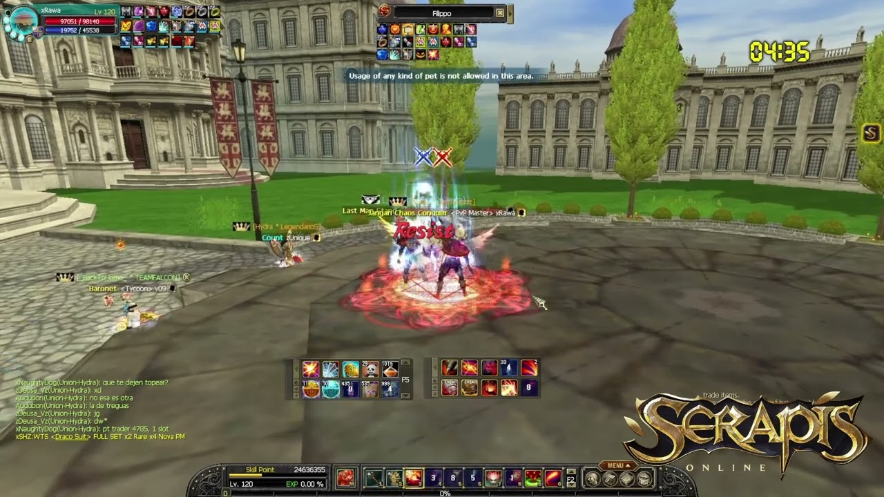 Silkroad Serapis Event Pvp Maching xRawa