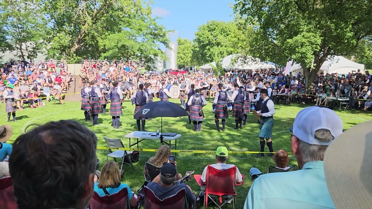 2023 Glengarry Highland Games Grade 1 Medley 78th Fraser Highlanders
