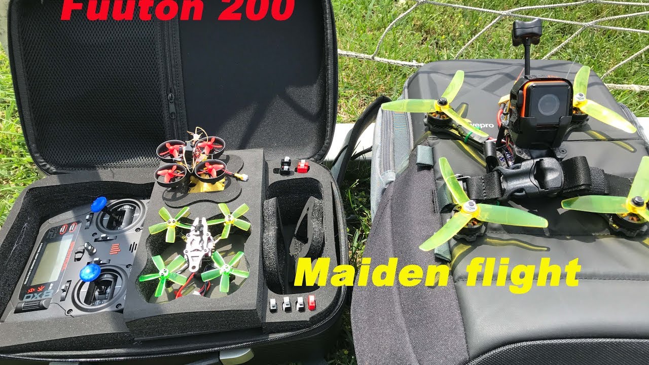 Average FPV guy with his Fuuton 200 maiden flight.
