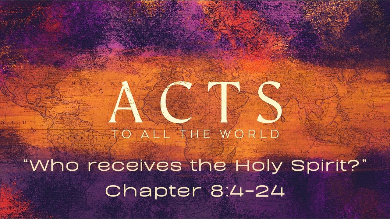 2026-03-08  Who Receives the Holy Spirit? (Pastor Rob McNutt)