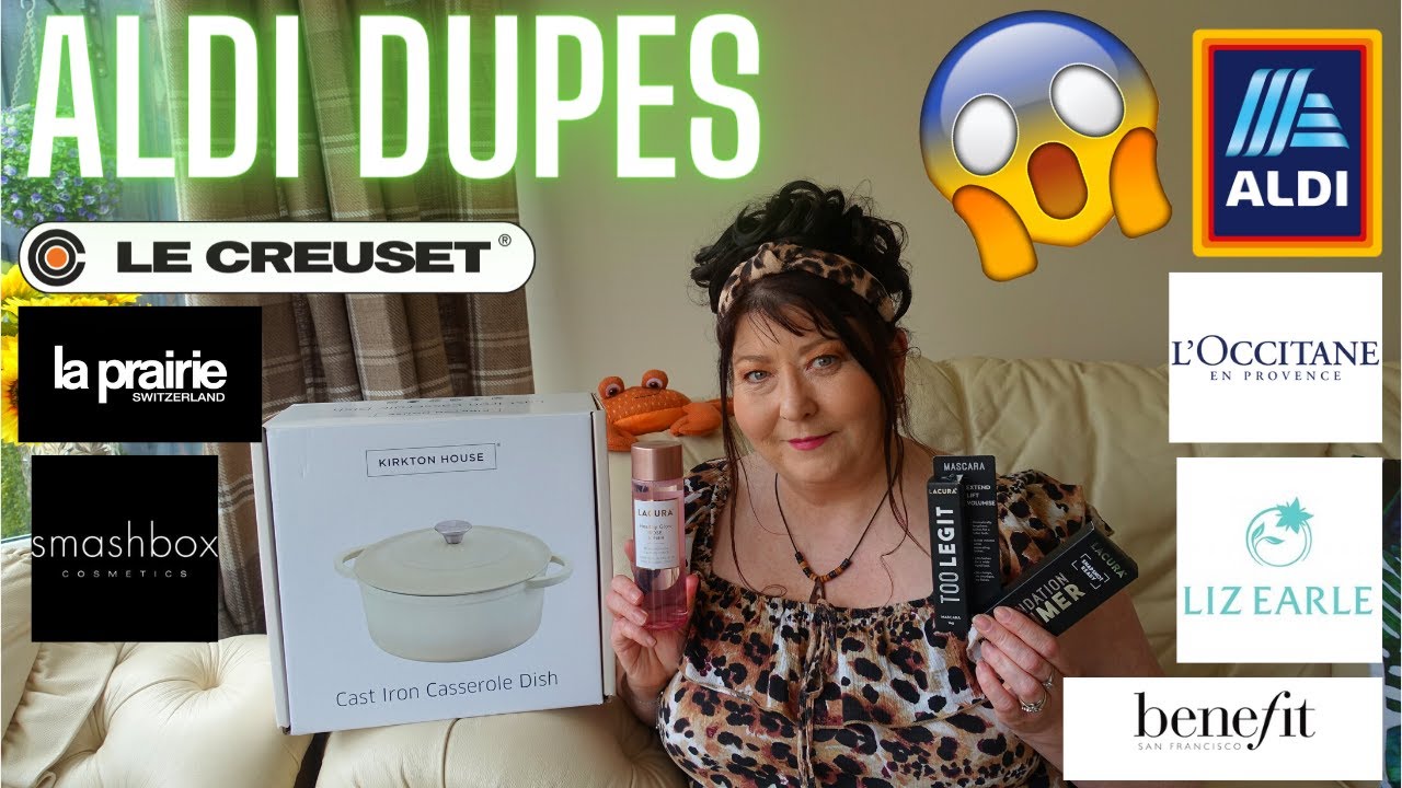 **BIG BRAND DUPES**BEAUTY AND HOMEWARE DUPES HAUL** | | ALDI DUPES