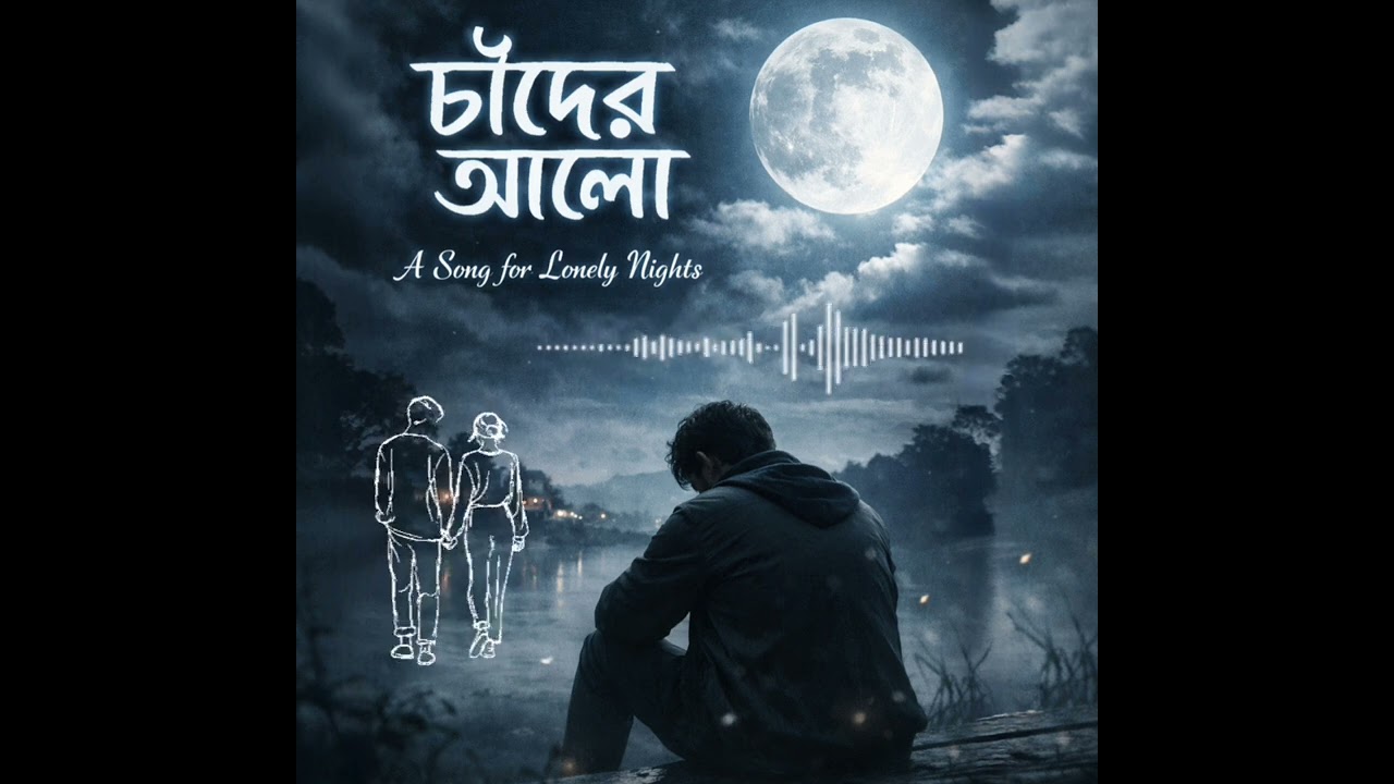 Chader Alo | চাঁদের আলো | Sad Bangla Song | A song by Rashid Sohag | #song #banglamusic #love 