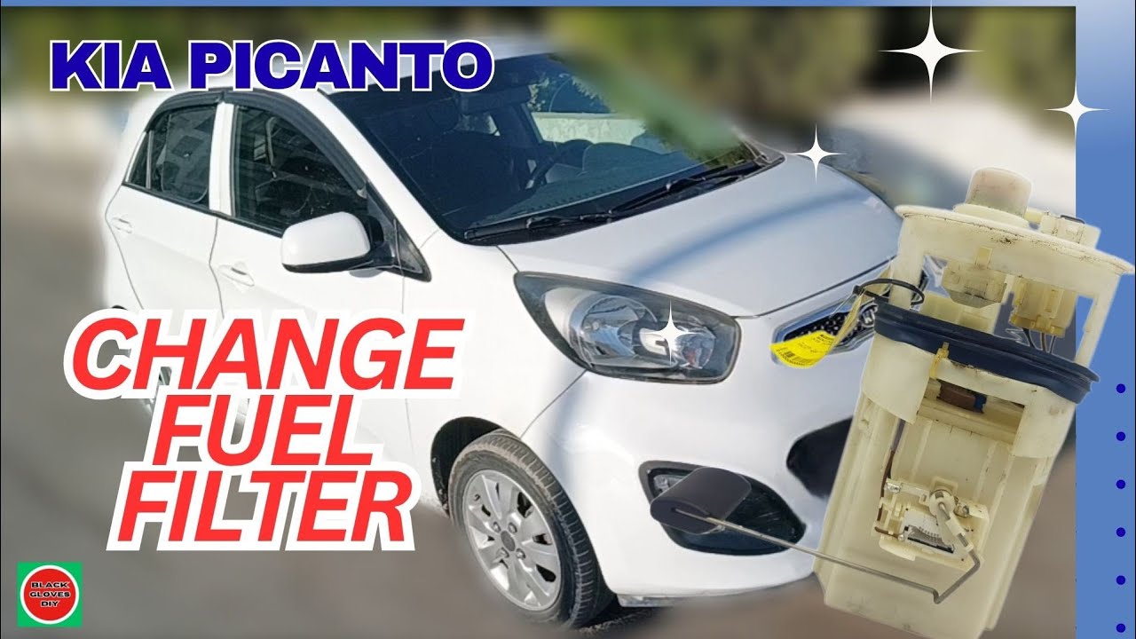 Change Fuel Filter : KIA PICANTO II 