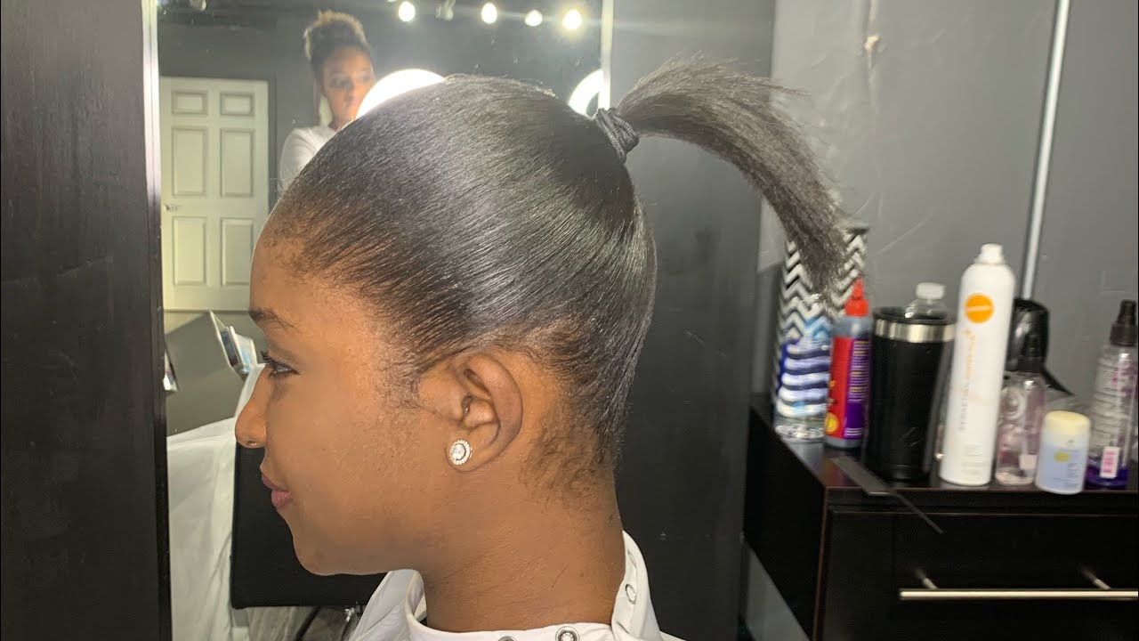 INVISIBLE SLEEK PONYTAIL !!