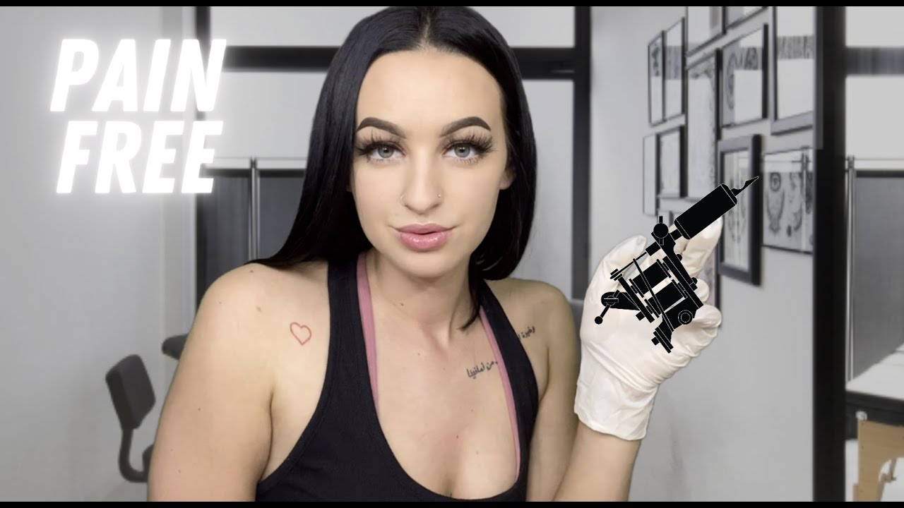 (ASMR) Расслабляющая татуировка на запястье