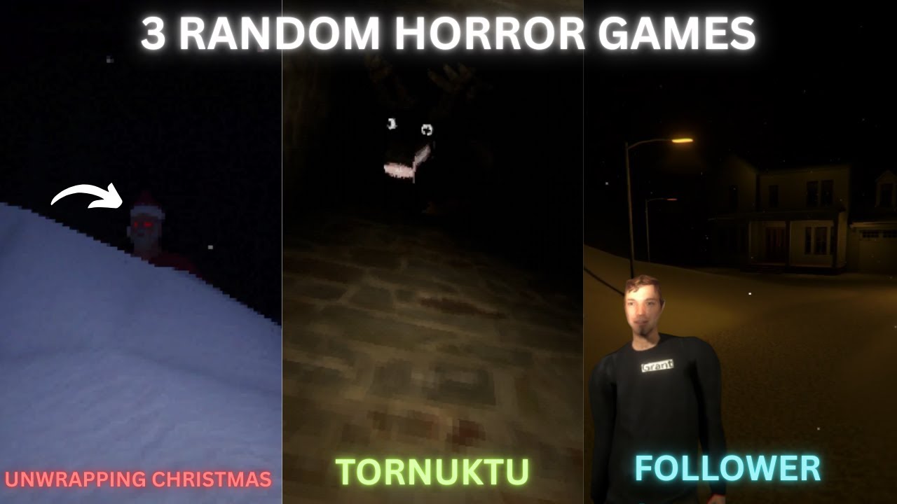 Welcome To My 3 Random Horror Game Series | Part 8