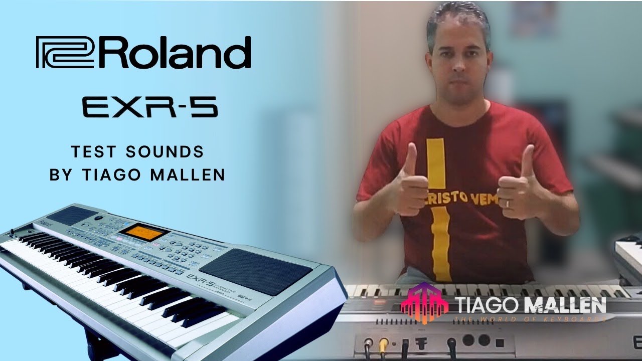 Roland EXR-5 (TEST SOUNDS) By Tiago Mallen - Factory Sounds #roland
