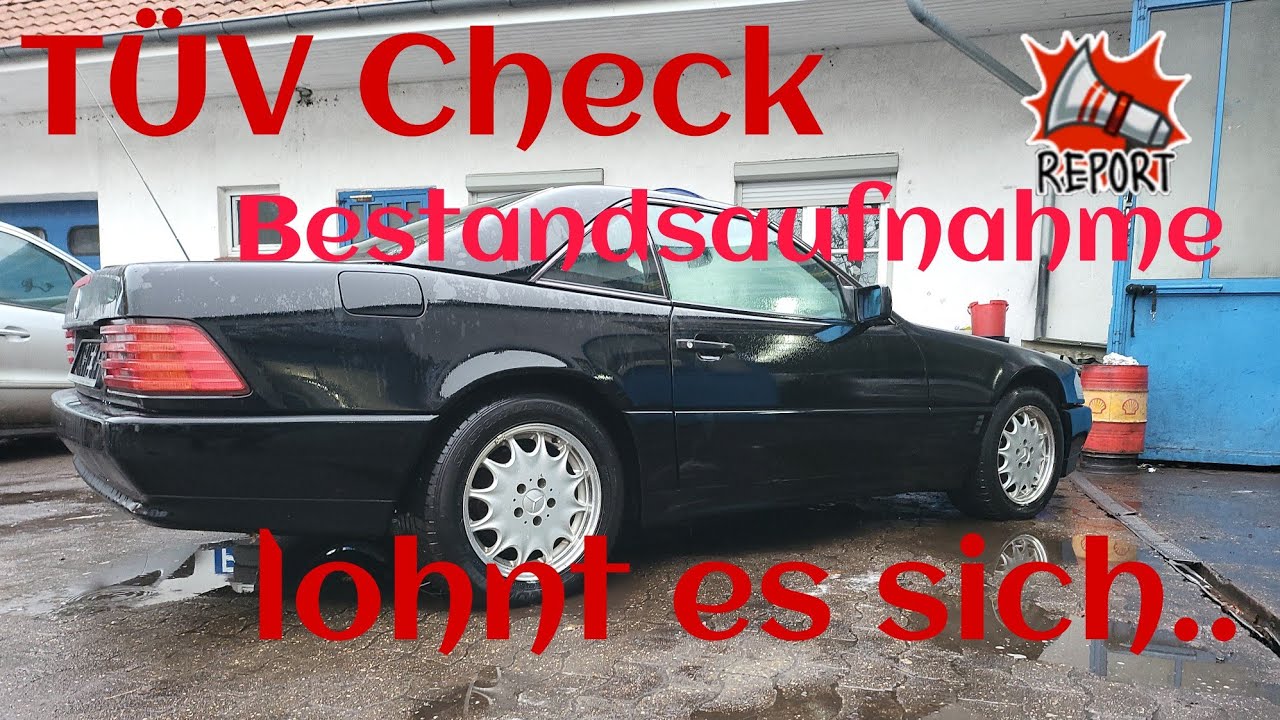 Geheim tipp(jetzt)kaufen.Mercedes Sl TÜV Check..Mängel..Schwachstellen. Oldtimer