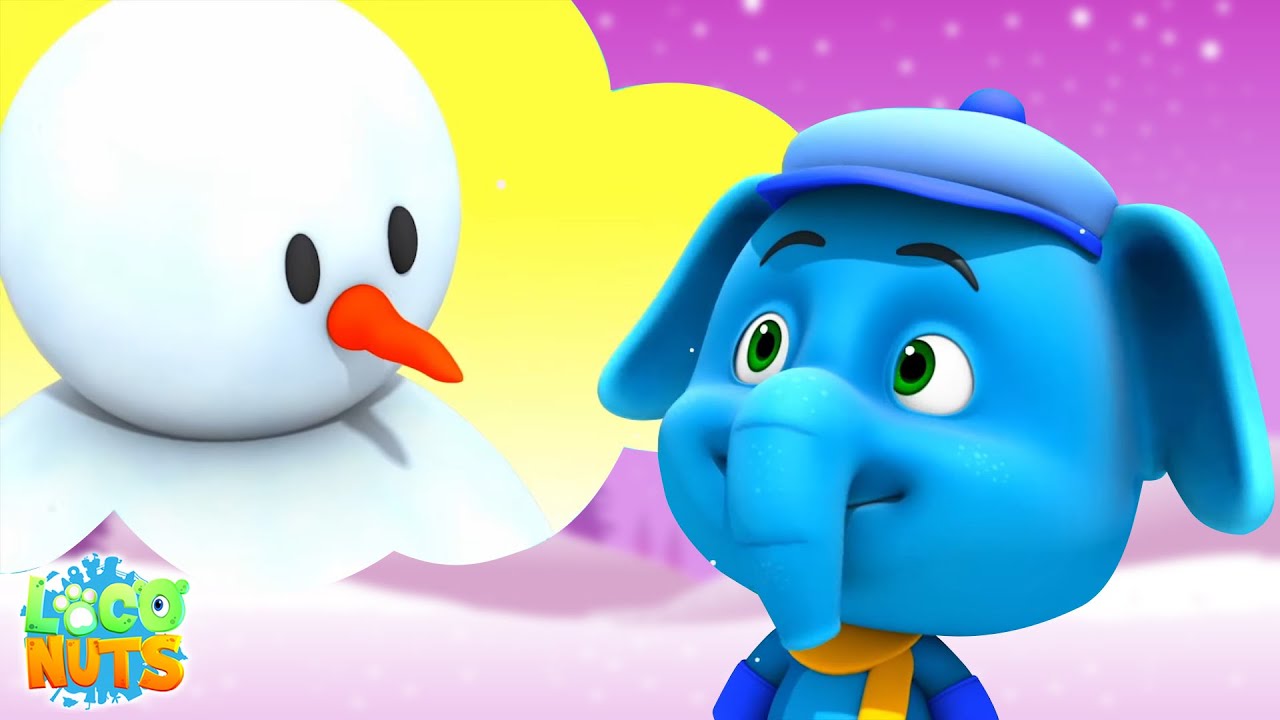 Quieres Hacer Un Muñeco De Nieve Video Divertido De Dibujos Animados Cortos Para Niños