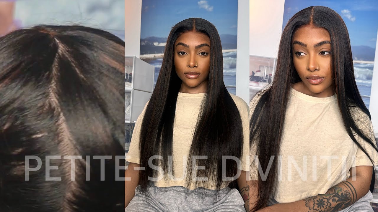 REAL SCALP | FULL SWISS LACE GLUELESS YAKI WIG ft. RPGSHOW | PETITE-SUE DIVINITII