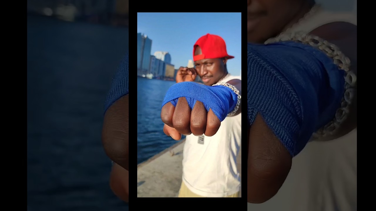 How to wrap your hands for Boxing (quick tutorial on hand wraps) #shorts
