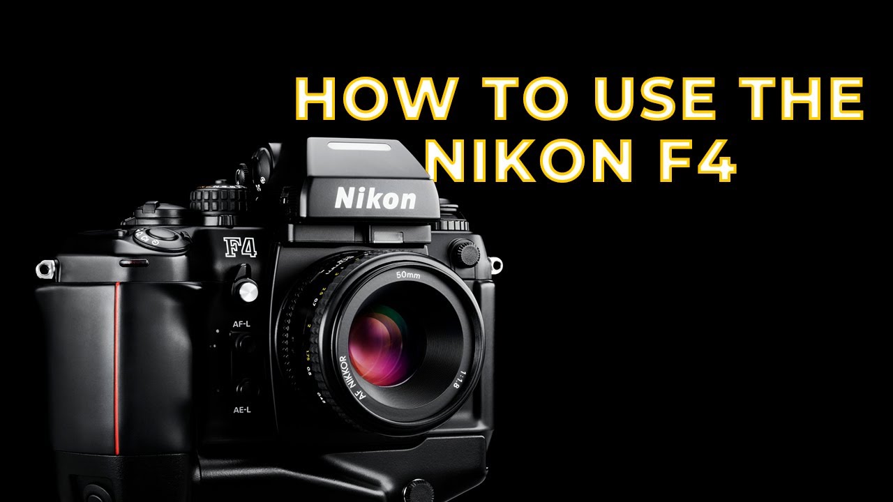 How to use the Nikon f4 film camera | complete guide