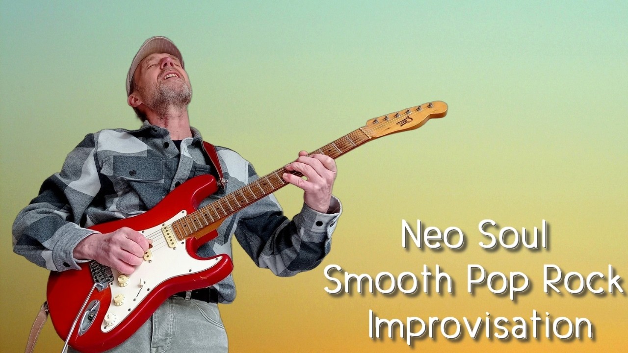 Neo Soul Smooth Pop Rock Improvisation #music #guitar #stratocaster