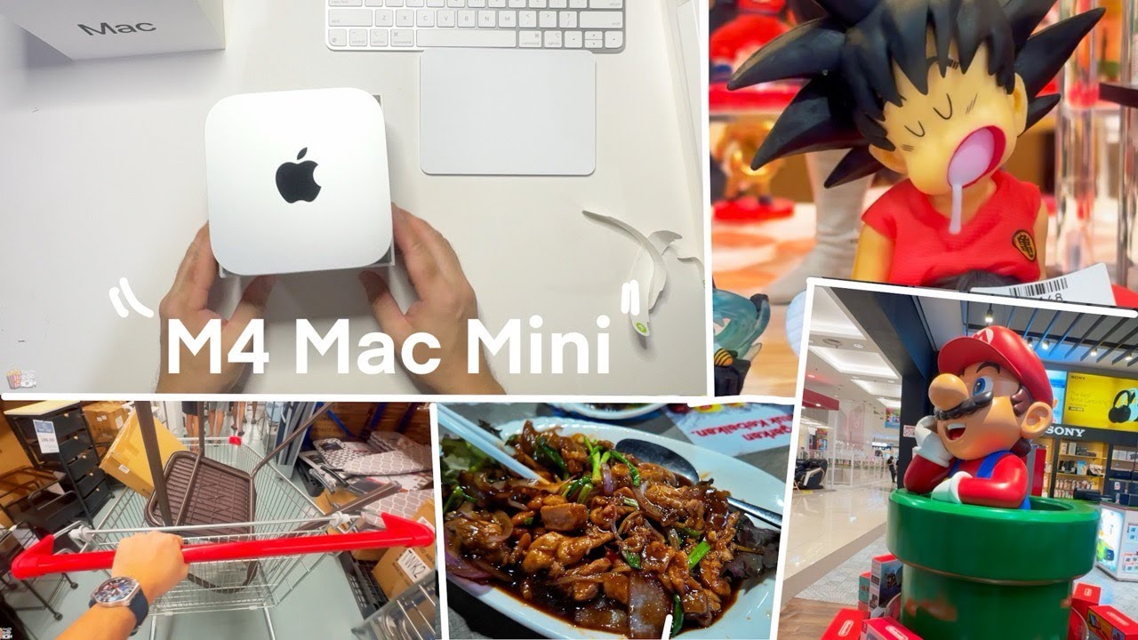 New Mac Mini: Compact Yet Powerful  💻 + Vlog