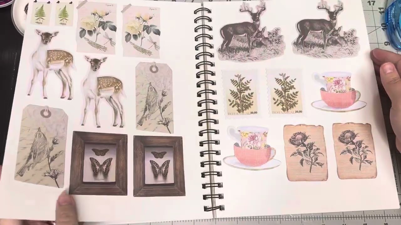 How to make an easy ephemera book!