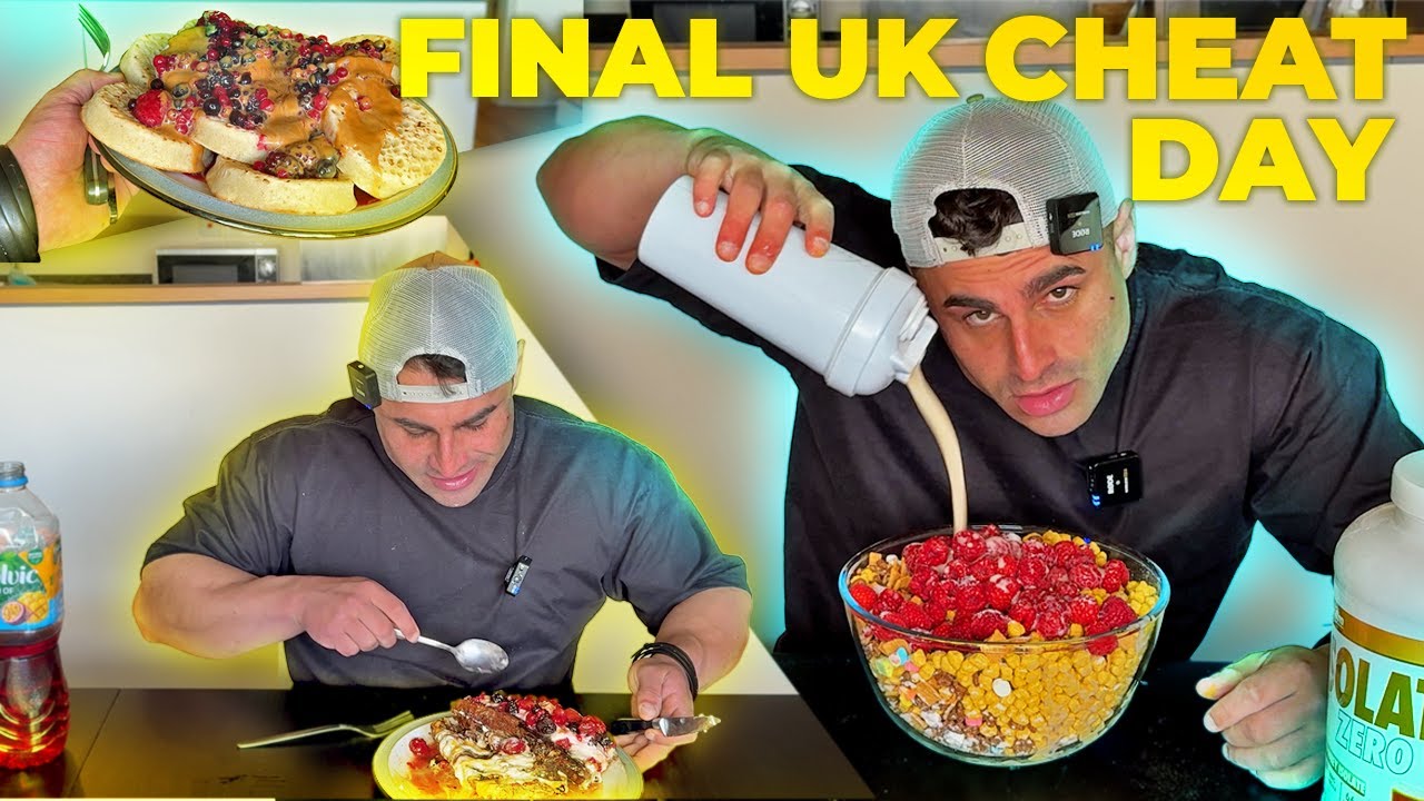 My FINAL CHEAT DAY in the UK