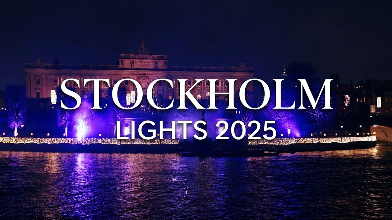 Amazing Stockholm's Annual LIGHTS Festival 2025