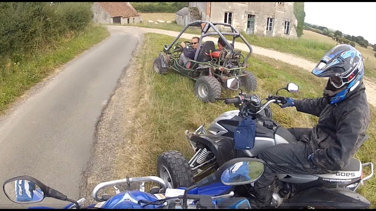 Randonnée Buggy 250 et quad Yamaha 350 Raptor GOES