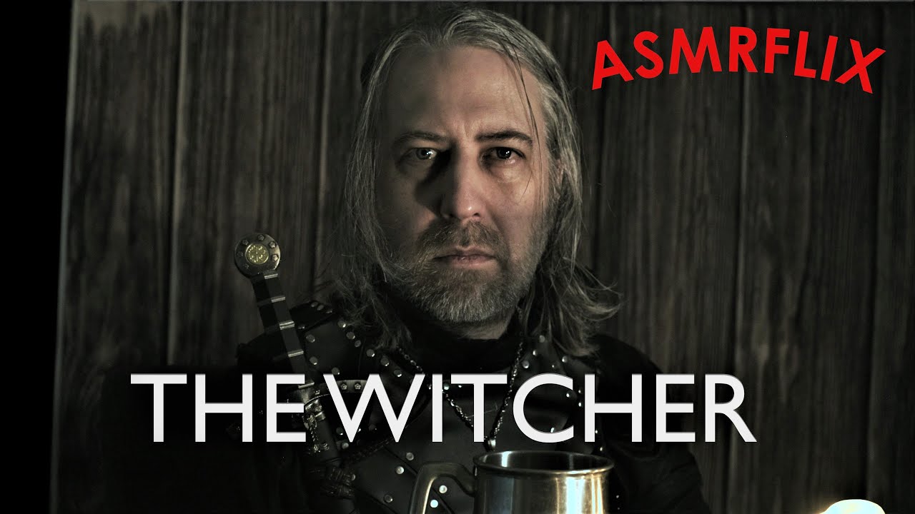 WITCHER ASMR - Geralt of Rivia roleplay, white wolf, crackling fire, Butcher of Blaviken, tingles