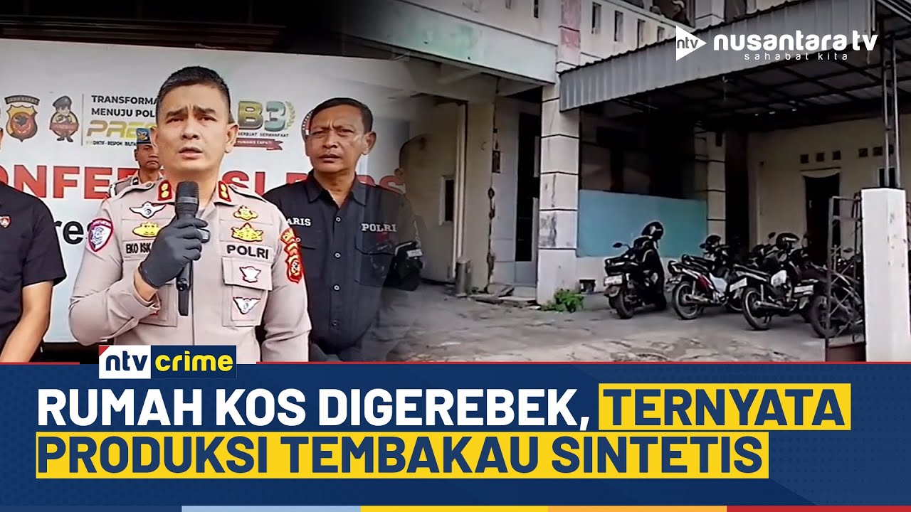 Home Industry Tembakau Sintetis Terbongkar, Satu Tersangka Diamankan Polisi Cirebon | NTV CRIME