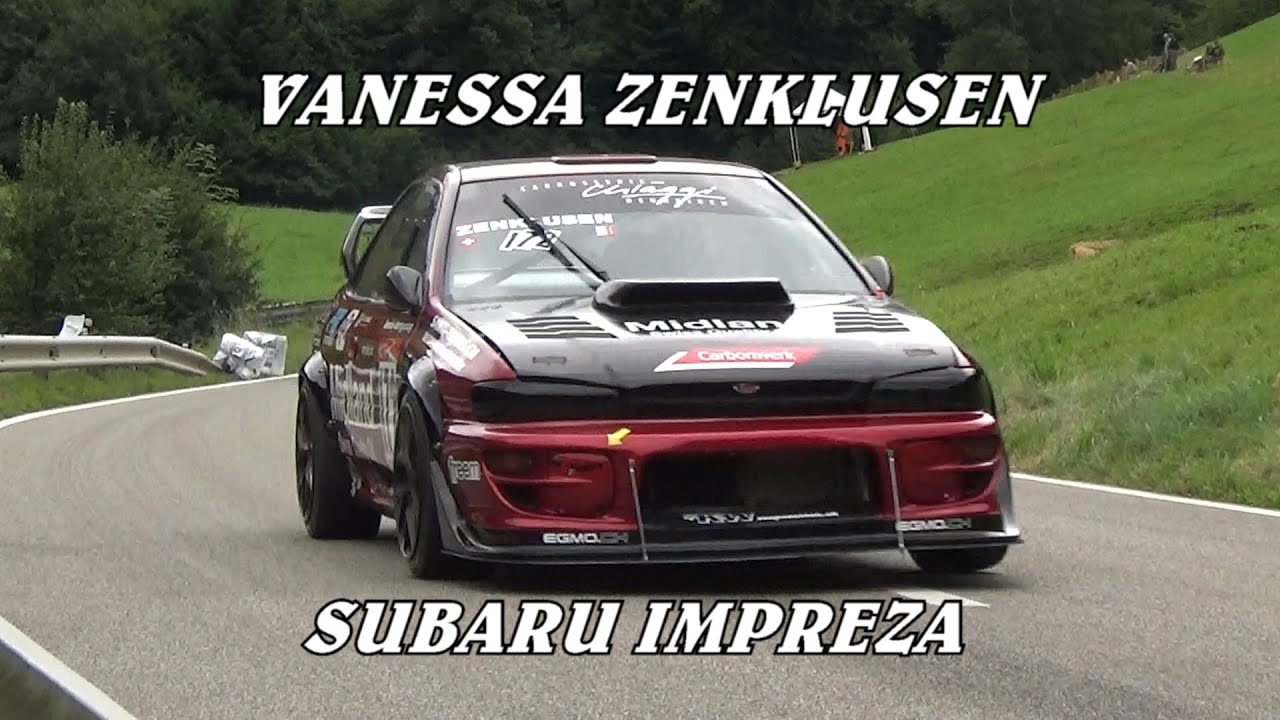 COURSE DE COTE SAINT URSANNE  - LES RANGIERS 2024 | VANESSA ZENKLUSEN | SUBARU IMPREZA |