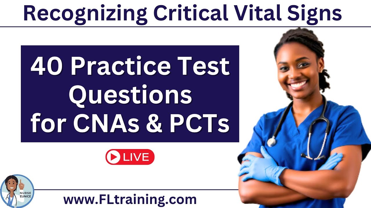 🩺 Recognizing Critical Vital Signs: Essential Skills for CNAs & PCTs! 🩺