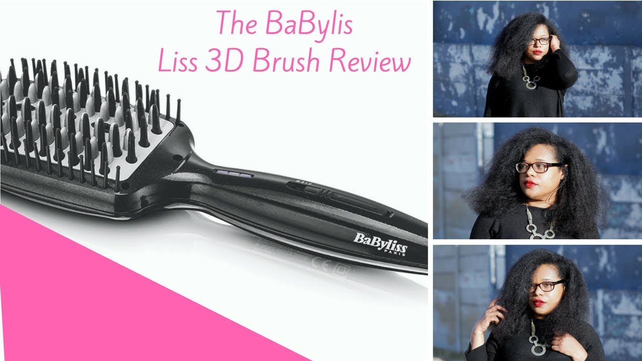 BaByliss Straightening Brush Review | Cape Town Curly