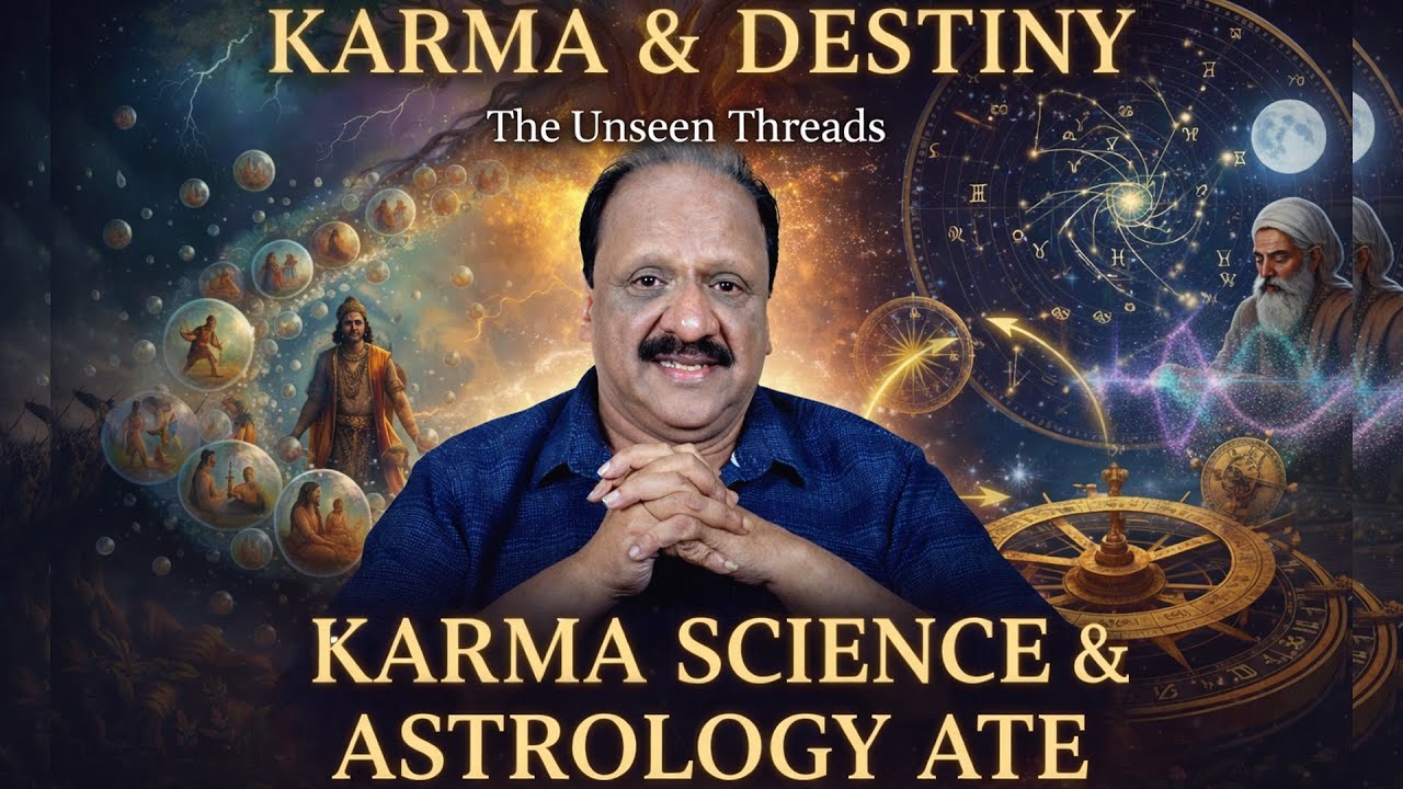 Karma & Destiny: The Unseen Threads of Life #karmaastrology #spiritualwisdom