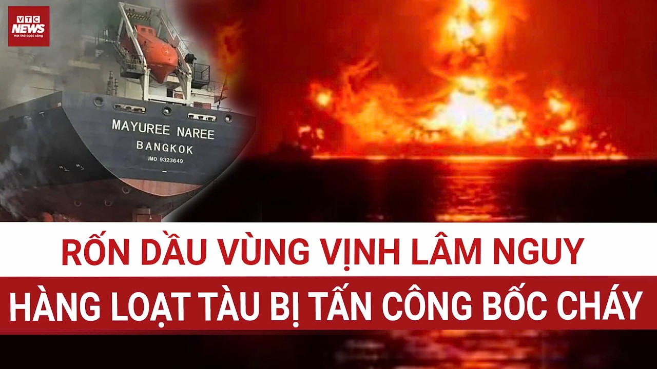 Hàng chục tàu trúng “đòn oan”, bốc cháy: Iran biến eo biển Hormuz thành chiến trường, Mỹ chịu thua?