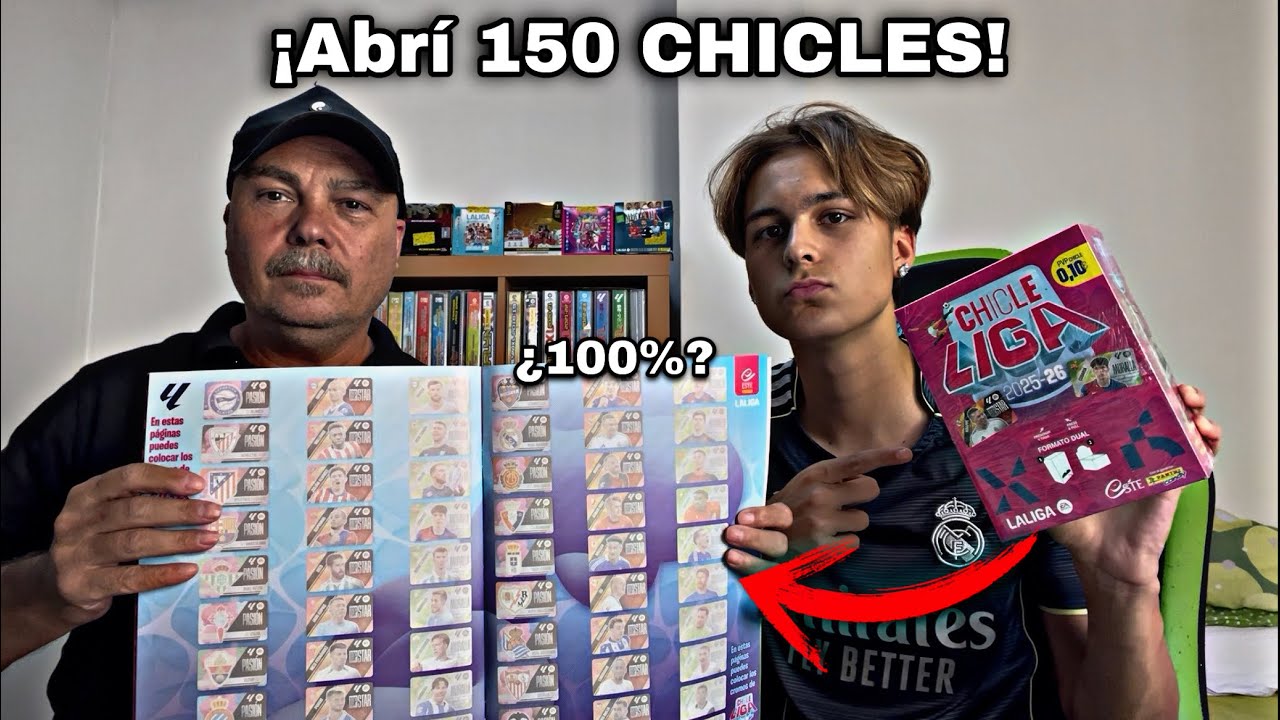Abr&iacute; 150 CHICLES de LIGA ESTE 2025/26!!! &iquest;Completar&eacute; al 100%?