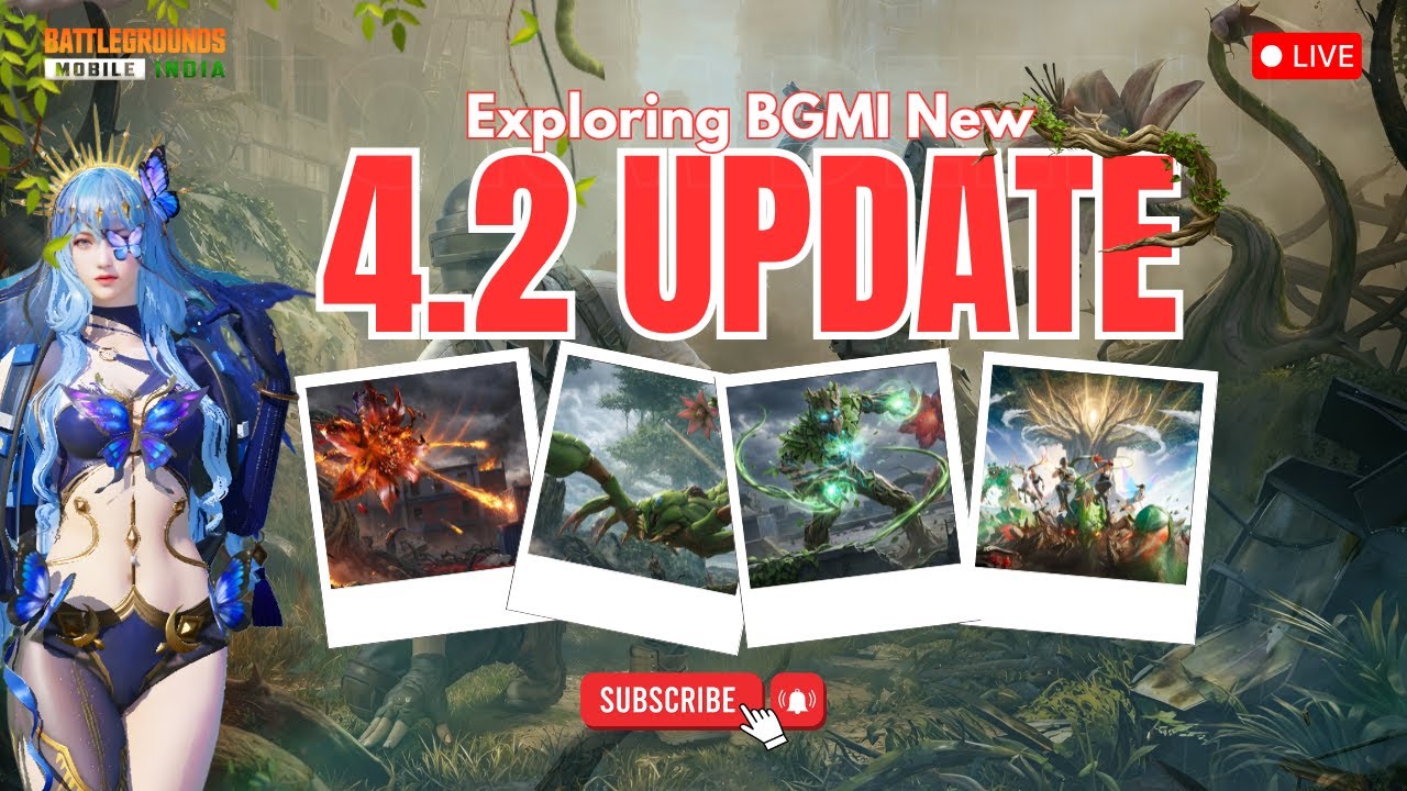 NEW 4.2 UPDATE 😱 | Storm Deepu's  BGMI Live | Telugu Girl Gamer