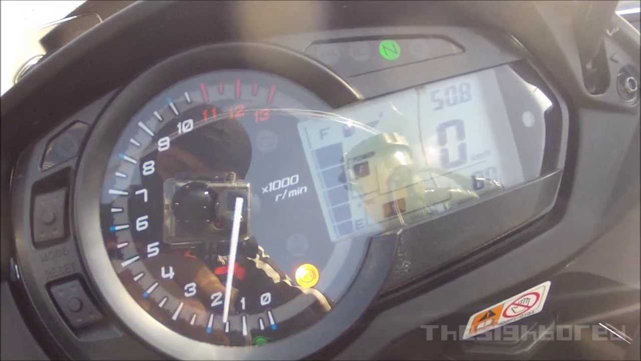 2014 Kawasaki Ninja 1000 | Z1000SX stock exhaust