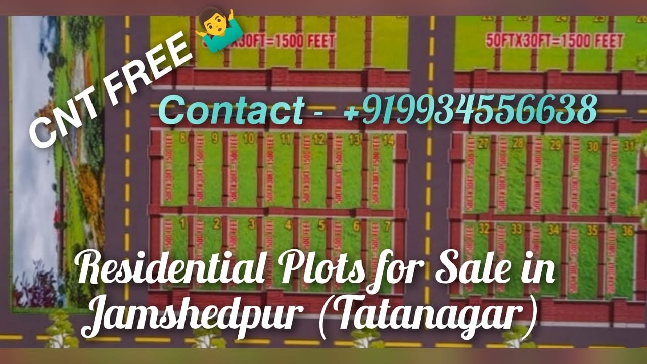 Residential Plot for Sale in Jamshedpur 👌