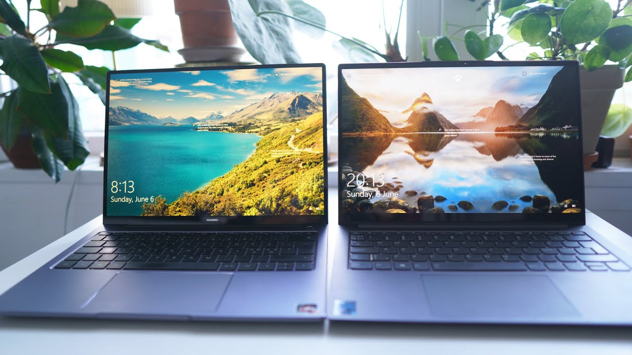 Lenovo Yoga Slim 7 Pro vs Huawei Matebook 14 - Hands on comparison